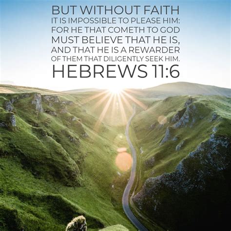 hebrews 11:6 the passion translation